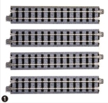 KATO-Lemke K52-120 - H0e - Gleis, gerade 124 mm (4 Stück)
